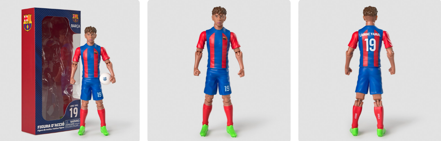Lamine Yamal ya está en BanboToys (¡en 3 versiones diferentes!)